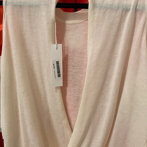 NWT Michelle Mason Cut Out Perfect Sweater Crew - Picture 7 of 7